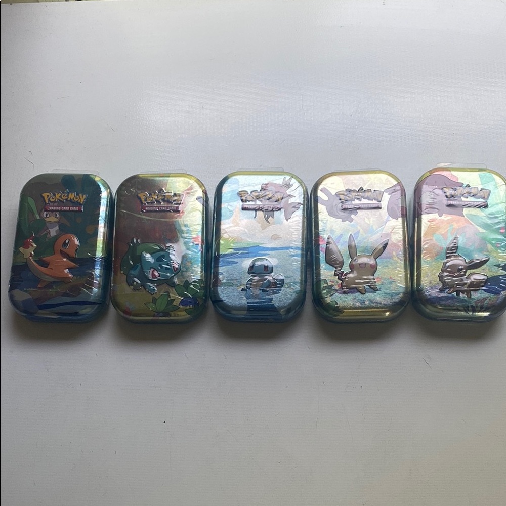 BRAND NEW Pokemon Tin Collection - Sealed with packs